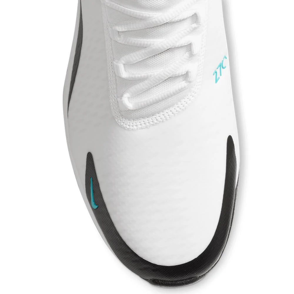 Nike Air Max 270 G Waterproof Spikeless Shoes - White/Dusty Cactus/Black/Metallic Silver - Image 5
