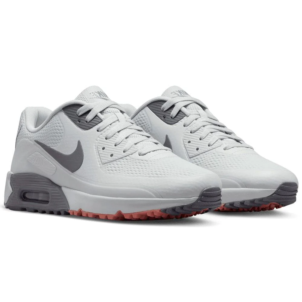 Nike Air Max 90 G Waterproof Spikeless Shoes - Photon Dust/Pencil Point/Red Stardust - Image 5