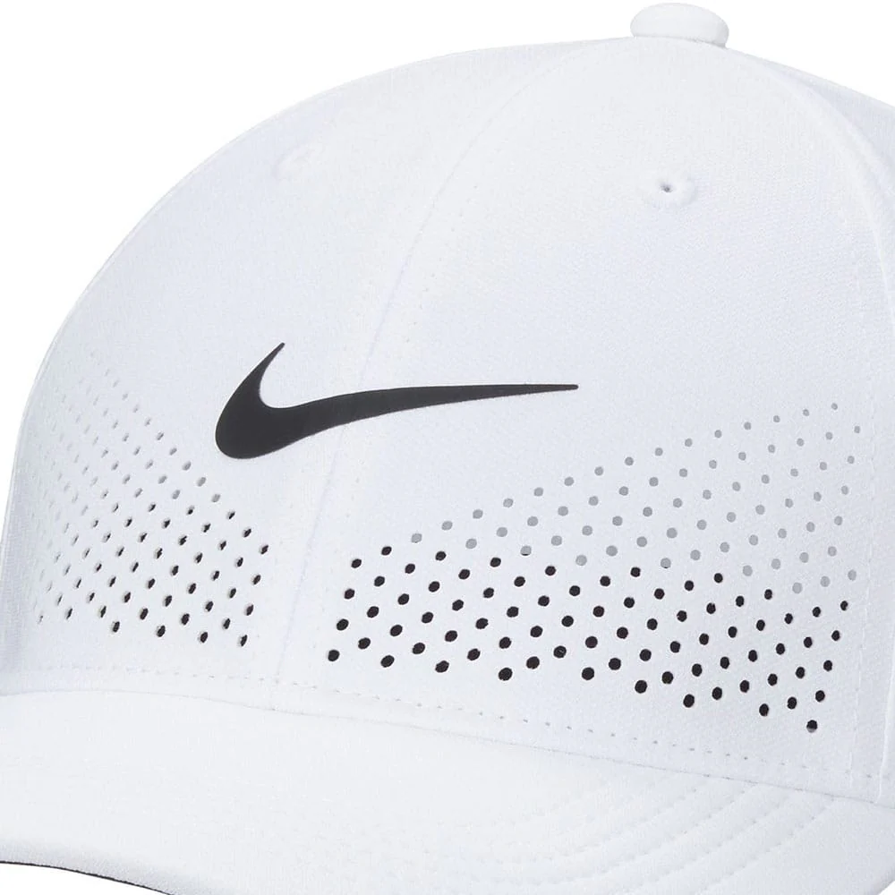 Nike Dri-FIT ADV Club Cap - White/Black - Image 3