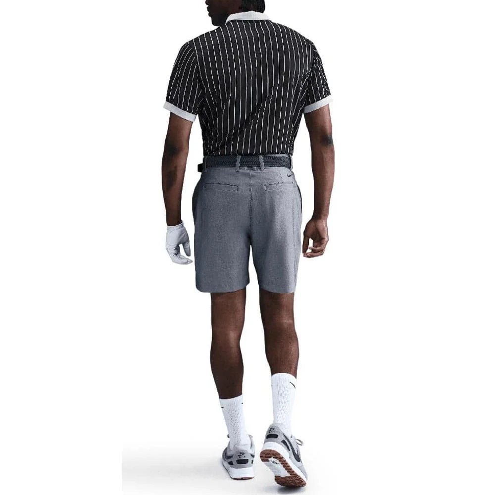 Nike Dri-Fit Victory+ Polo Shirt - Anthracite/Wolf Grey/White - Image 4