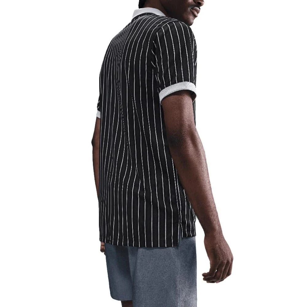 Nike Dri-Fit Victory+ Polo Shirt - Anthracite/Wolf Grey/White - Image 5