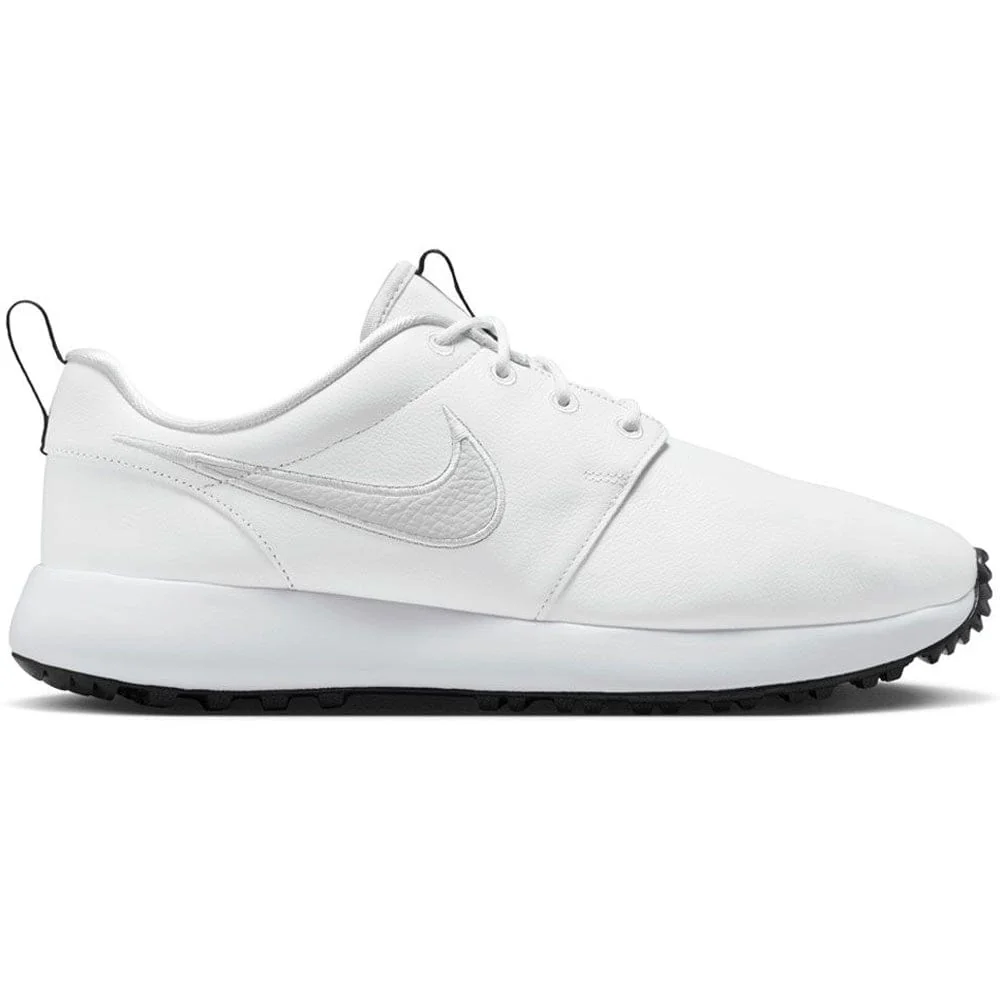 Nike Roshe Golf Premium Waterproof Spikeless Shoes - White/Black/White