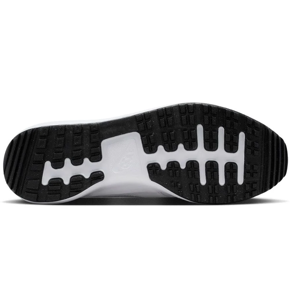 Nike Roshe Golf Premium Waterproof Spikeless Shoes - White/Black/White - Image 3