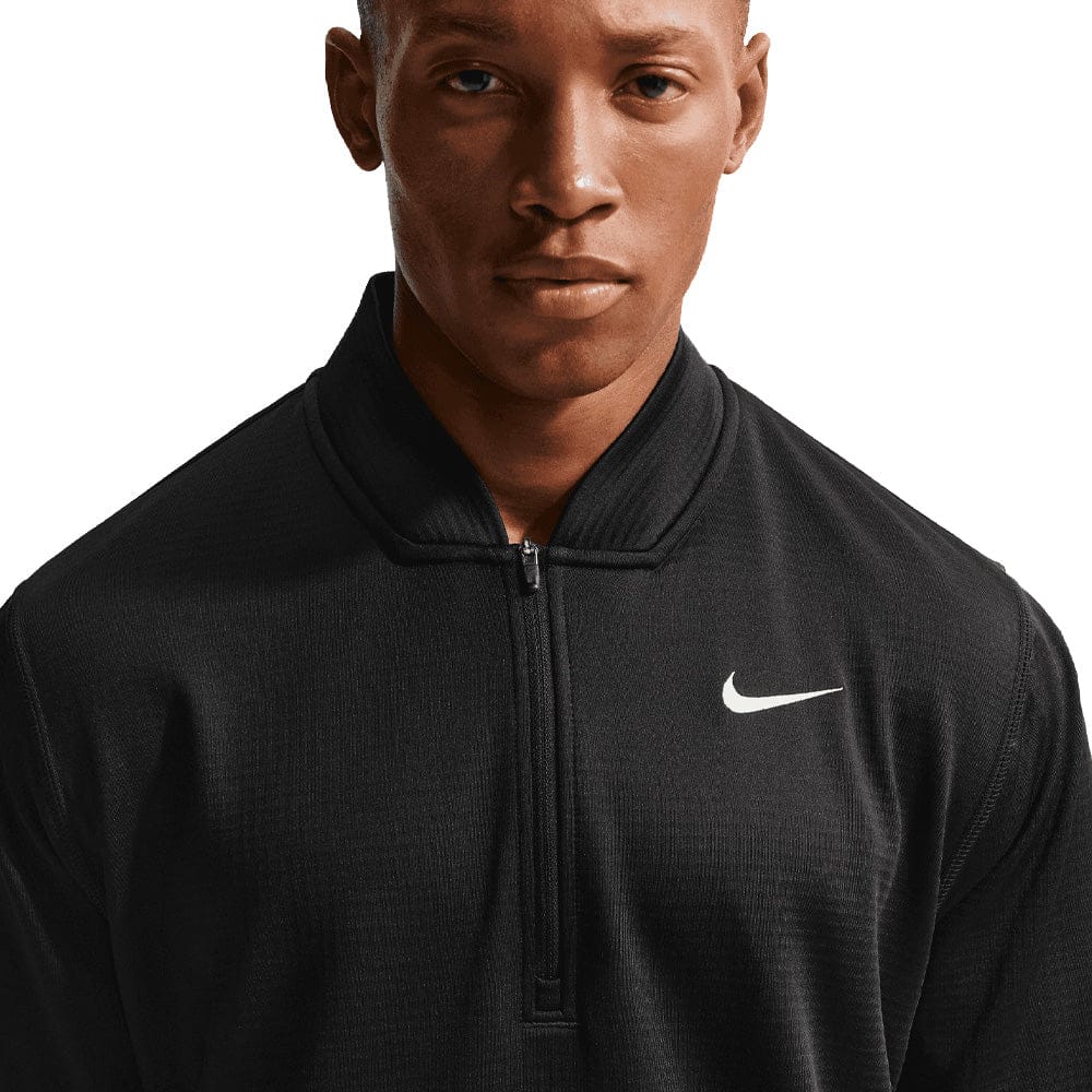 Nike Velocity Therma-Fit 1/2 Zip Pullover - Black/White - Image 3