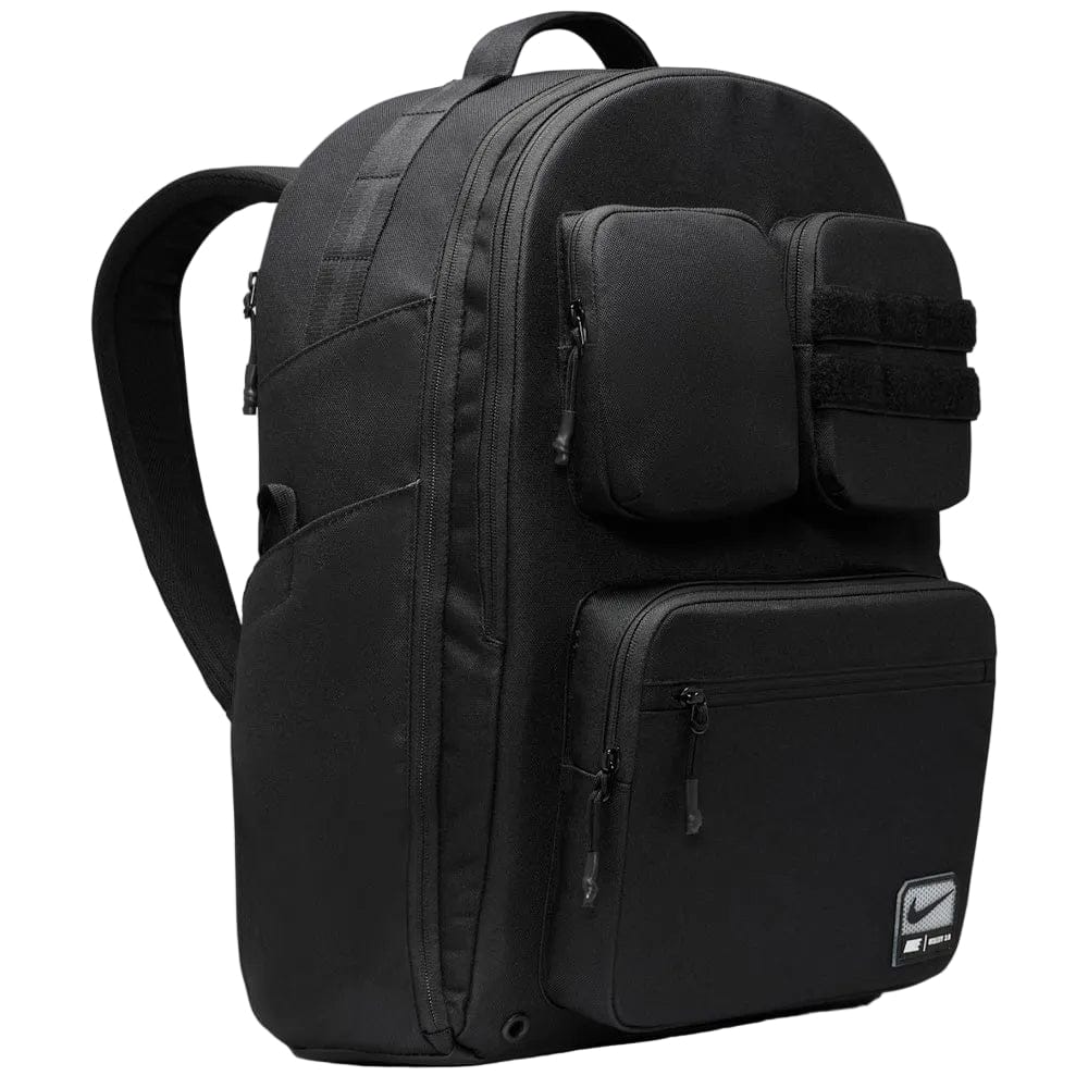 Nike Utility Power Backpack - Black/Black/White - Image 2
