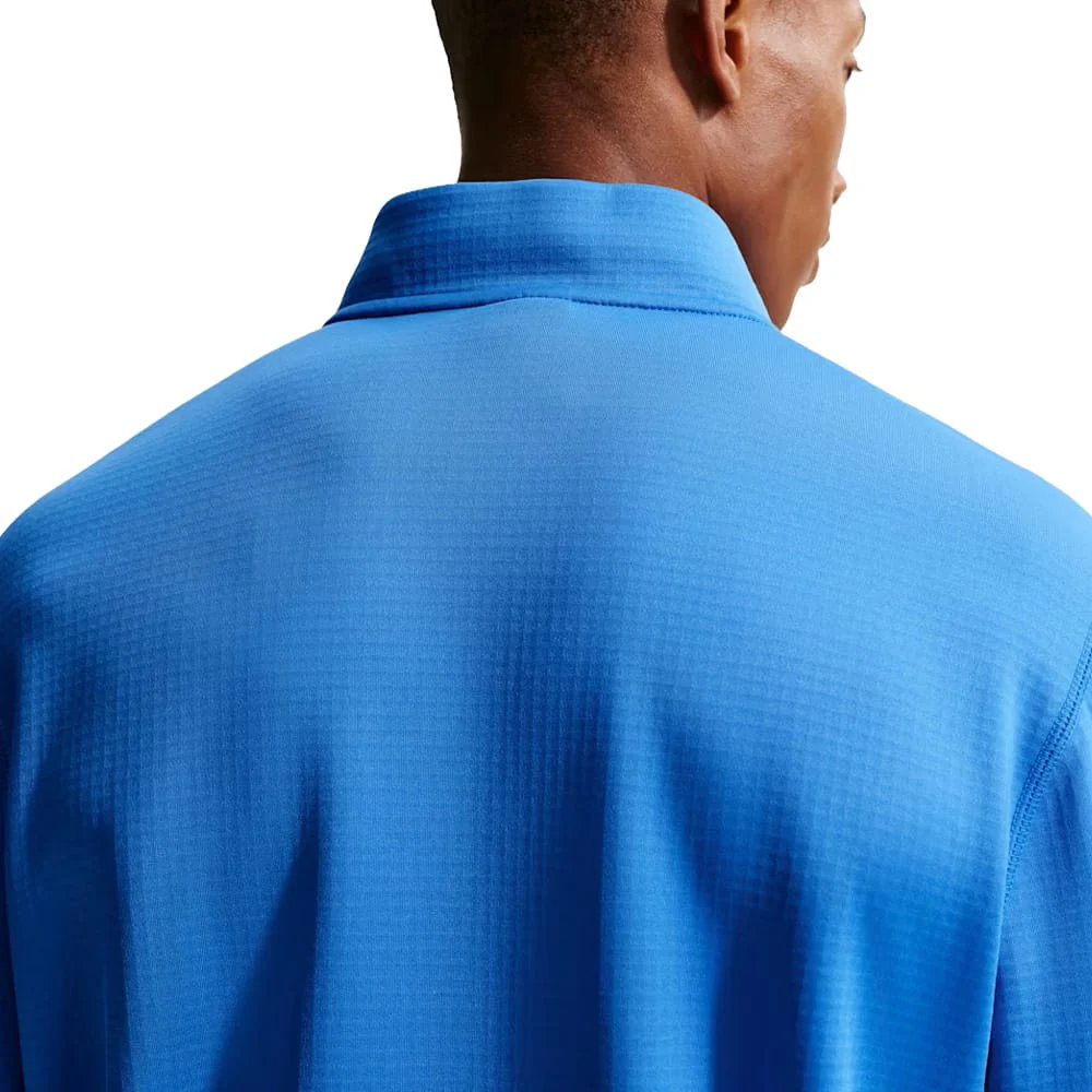 Nike Velocity Therma-Fit 1/2 Zip Pullover - Pacific Blue/White - Image 2
