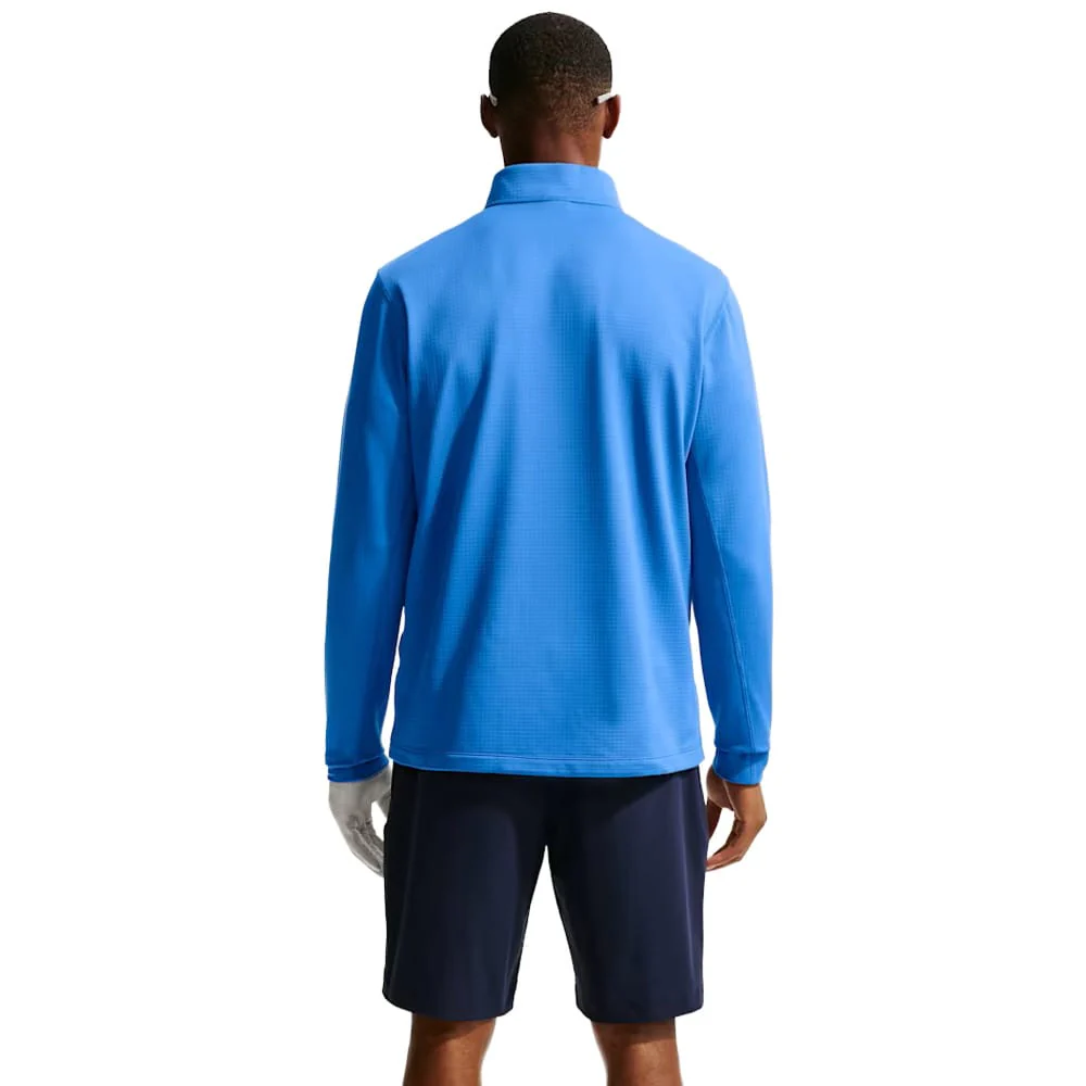 Nike Velocity Therma-Fit 1/2 Zip Pullover - Pacific Blue/White - Image 4