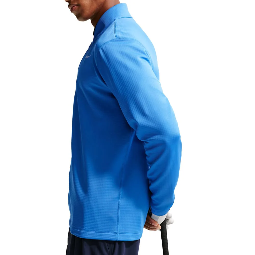 Nike Velocity Therma-Fit 1/2 Zip Pullover - Pacific Blue/White - Image 5