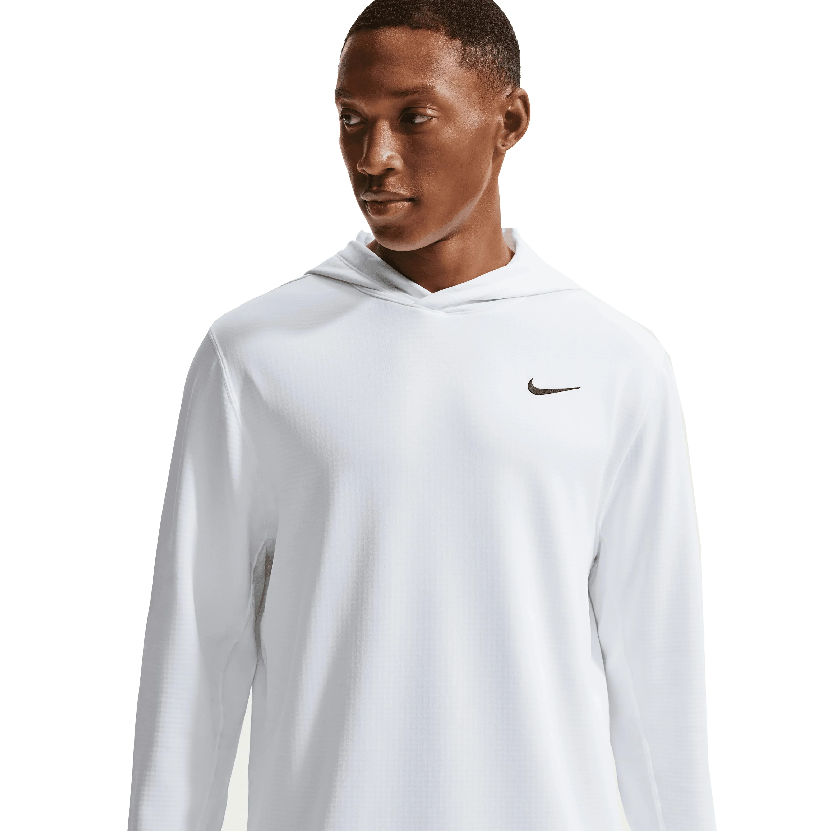 Nike Velocity Therma-Fit Hoodie - White/Black - Image 2