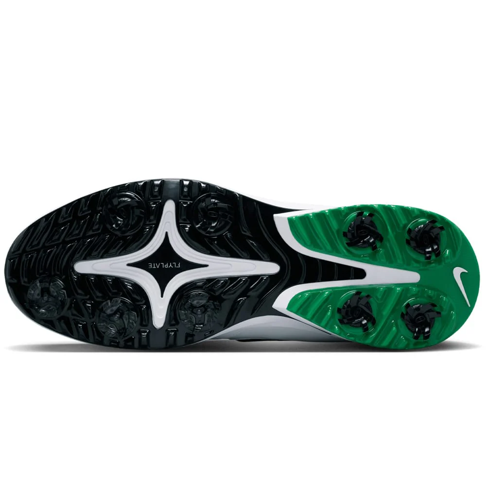Nike Victory Tour 4 Spiked Shoes - White/Black/Malachite - Image 4