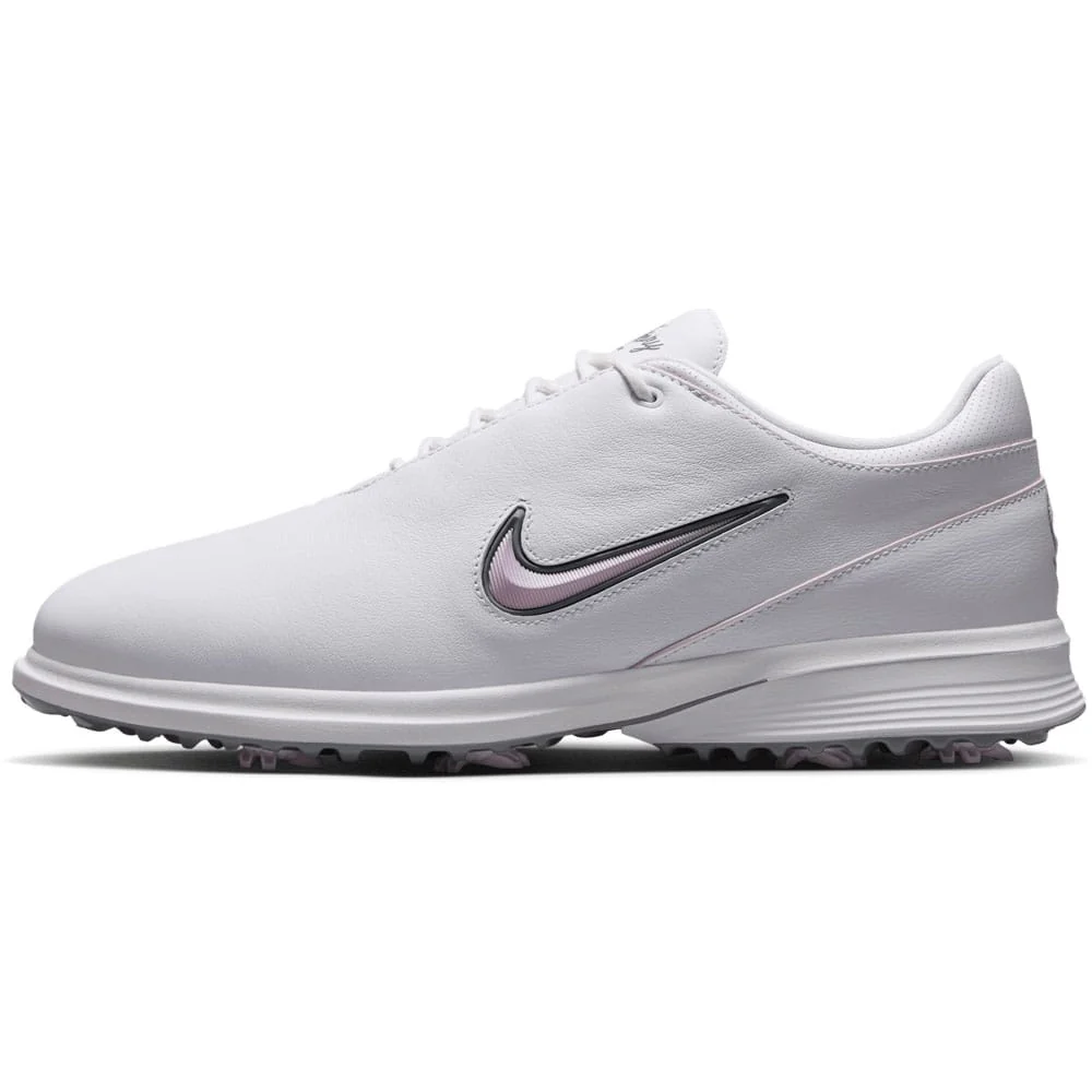Nike Victory Tour 4 Spiked Shoes - White/Bleached Lilac/White/Cool Grey - Image 5