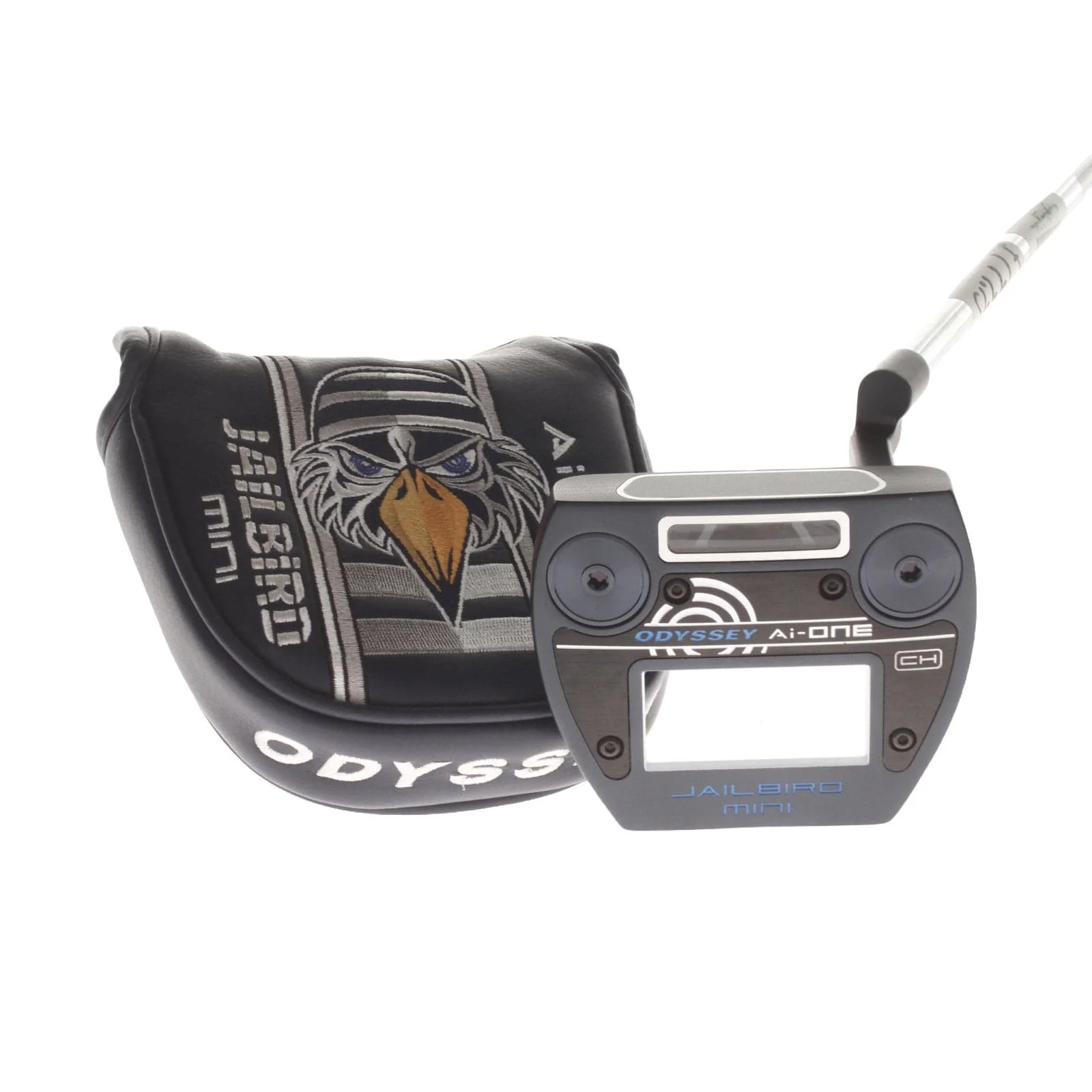 Odyssey Ai-One Jailbird Mini CH Mens Right Hand Putter 34" Mallet - Odyssey