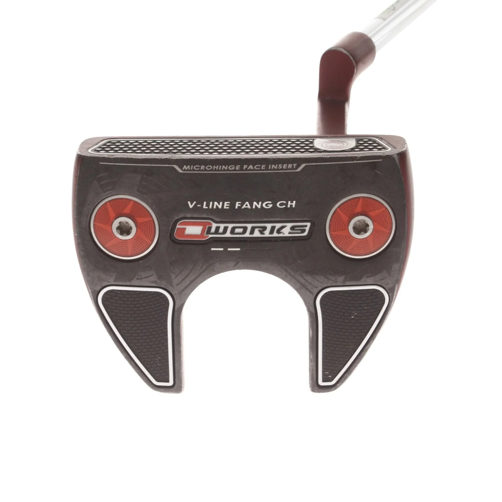 Odyssey O-Works V-Line Fang CH Mens Right Hand Putter 34" Mallet - Winn AVS Pistol - Image 2