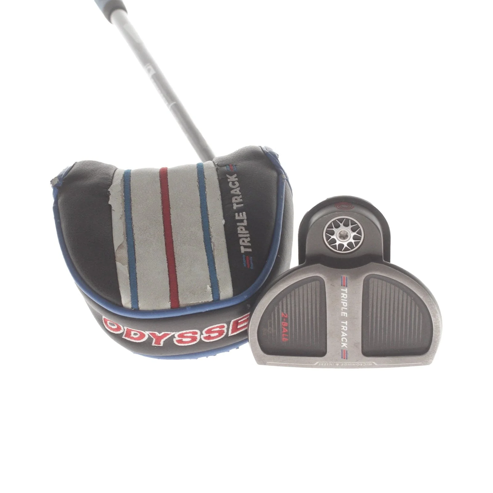 Odyssey Triple Track 2-Ball Mens Right Hand Putter 34" Mallet - Odyssey