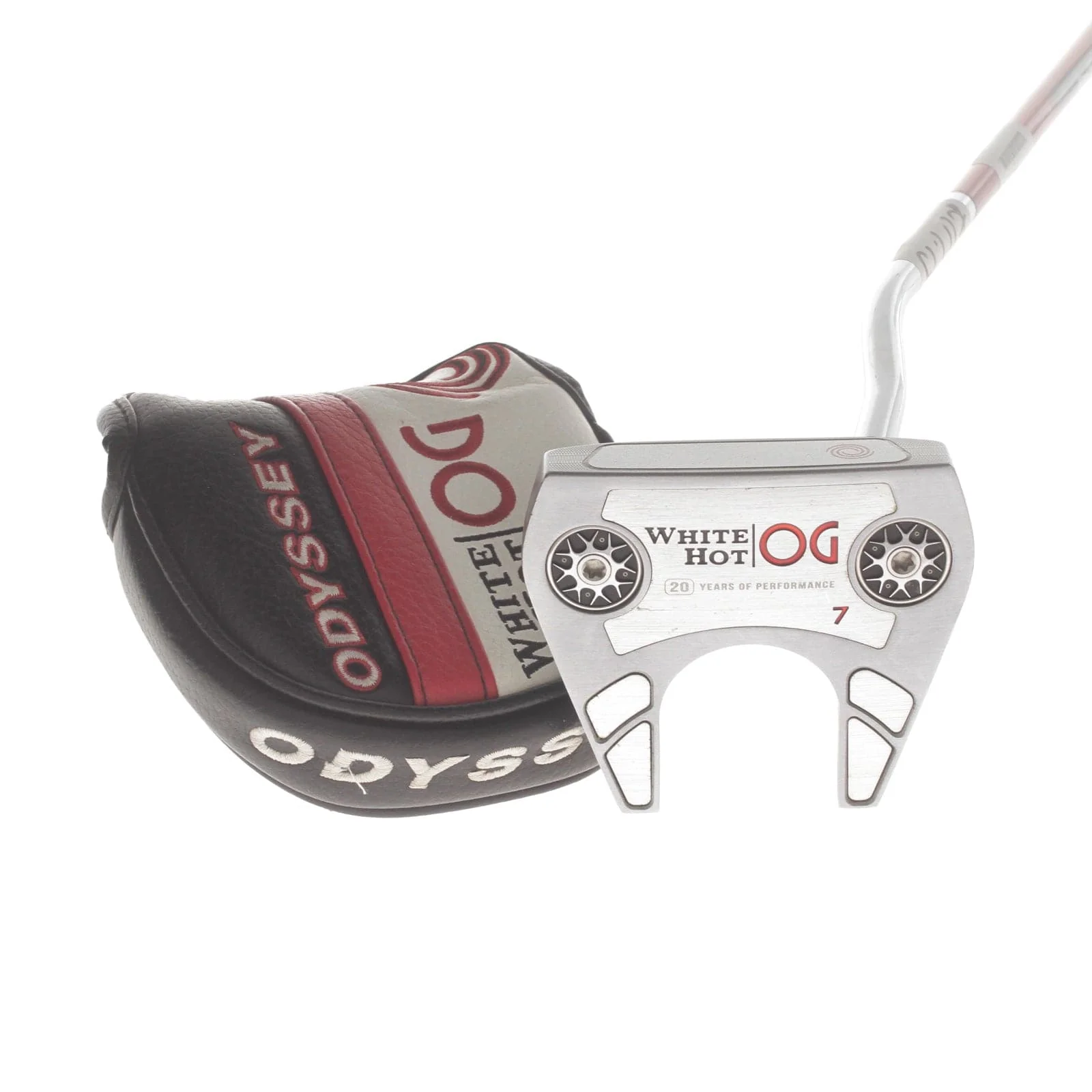Odyssey Whit Hot OG #7 Steel/Graphite Mens Right Hand Putter Stiff - Odyssey Stroke Lab