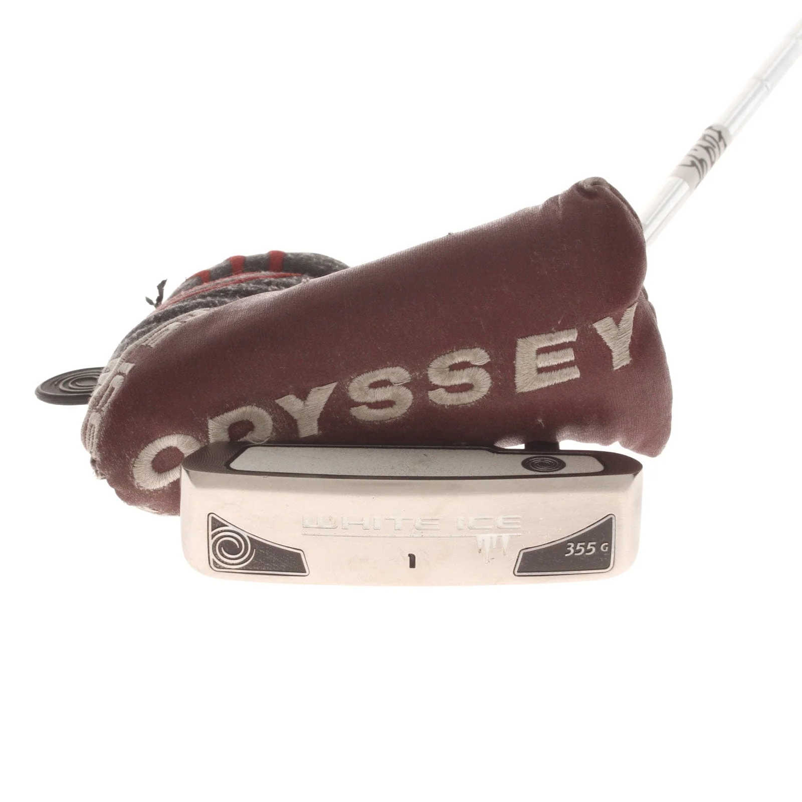Odyssey White Ice #1 Mens Right Hand Putter 34" Blade - Super Stroke Flatso Ultra