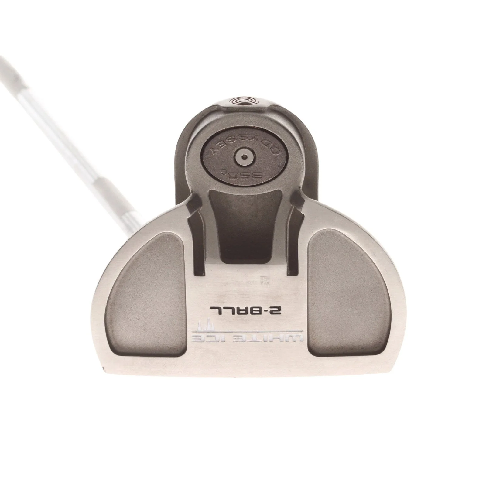 Odyssey White Ice 2-Ball Mens Right Hand Putter 35" Mallet - Super Stroke - Image 2