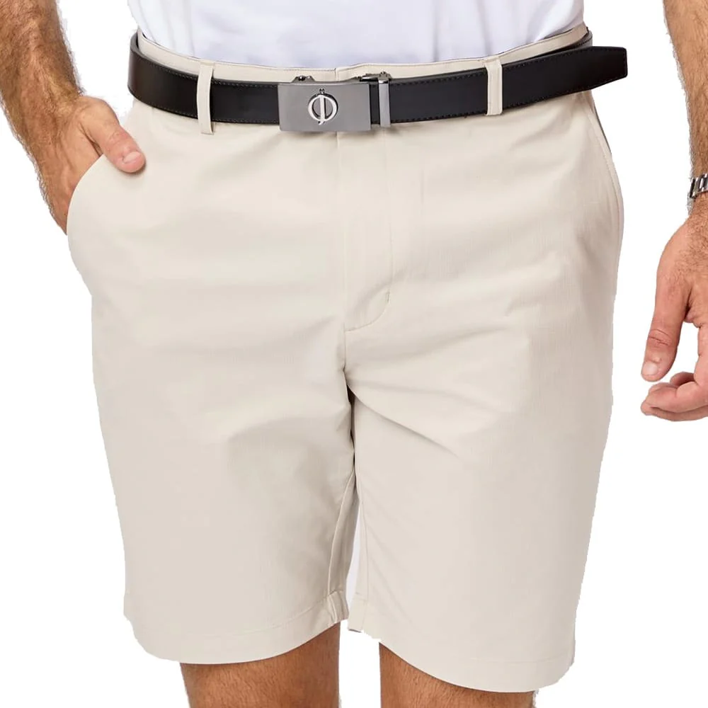 Oscar Jacobson Bedford Shorts - Stone - Image 4