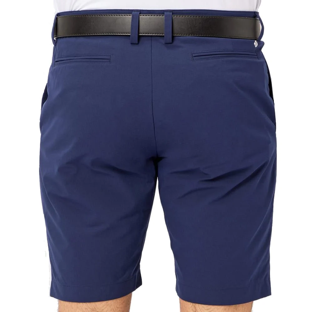 Oscar Jacobson Bedford Shorts - Navy - Image 2