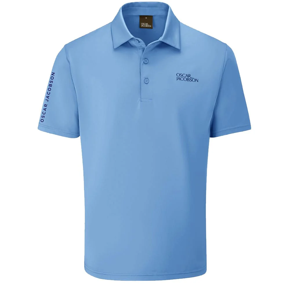 Oscar Jacobson Bullock Tour Polo Shirt - Dodger Blue