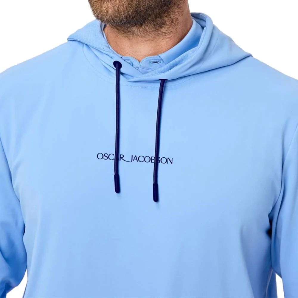 Oscar Jacobson Denbigh Hoodie - Dodger Blue - Image 2