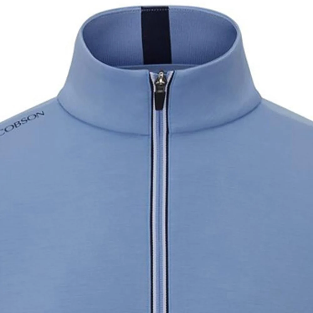 Oscar Jacobson Drew 1/4 Zip Pullover - Dodger Blue - Image 2