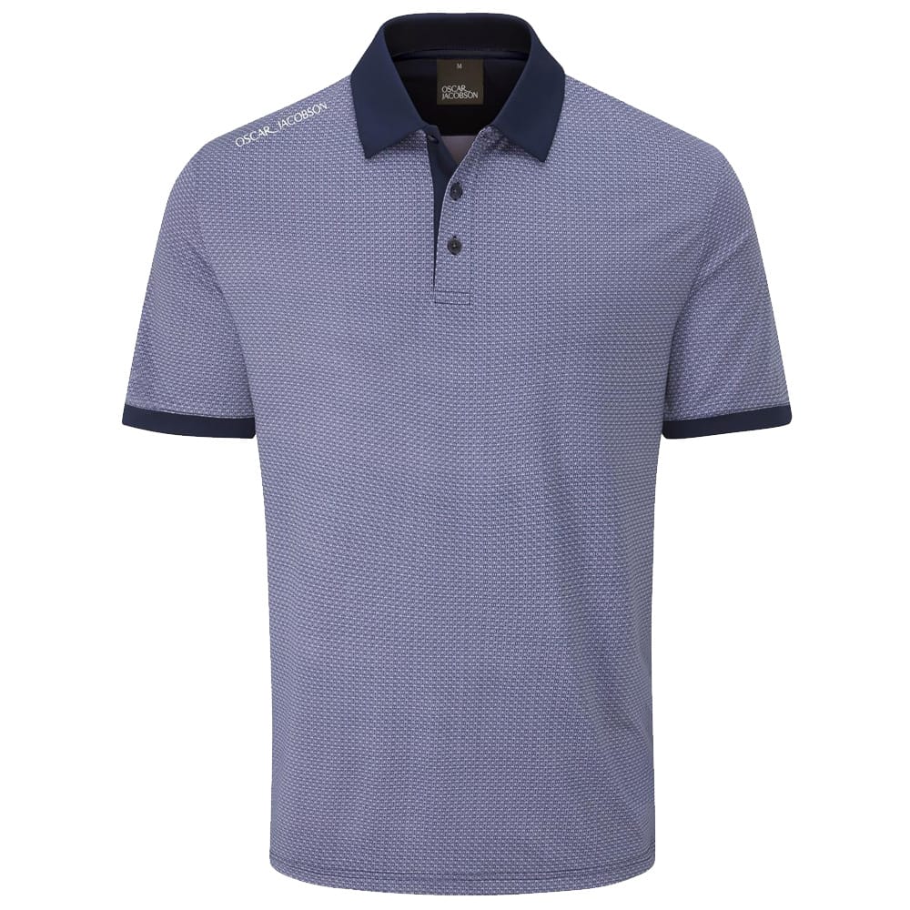 Oscar Jacobson Regent Polo Shirt - Lavender