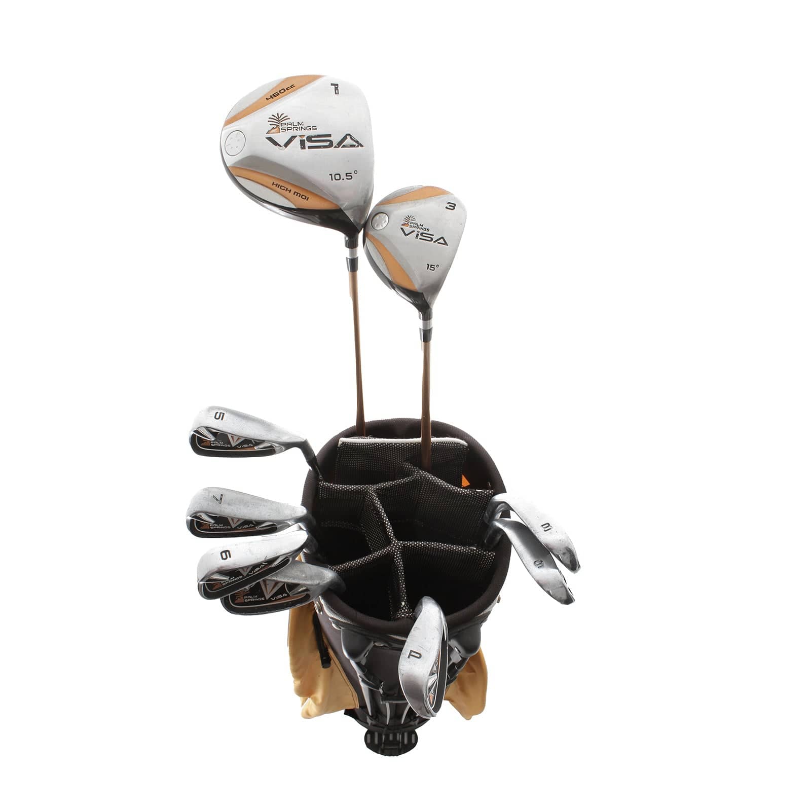 Palm Springs Visa Steel/Graphite Mens Right Hand Package Set Extra Stiff - Palm Springs - Image 3