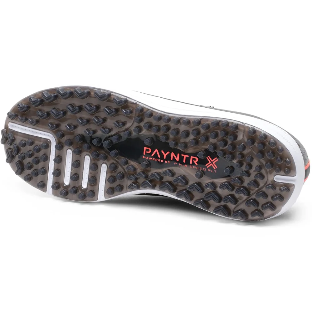 PAYNTR Reserve Classic  Waterproof Spikeless Shoes - Black/White/Blaze - Image 2