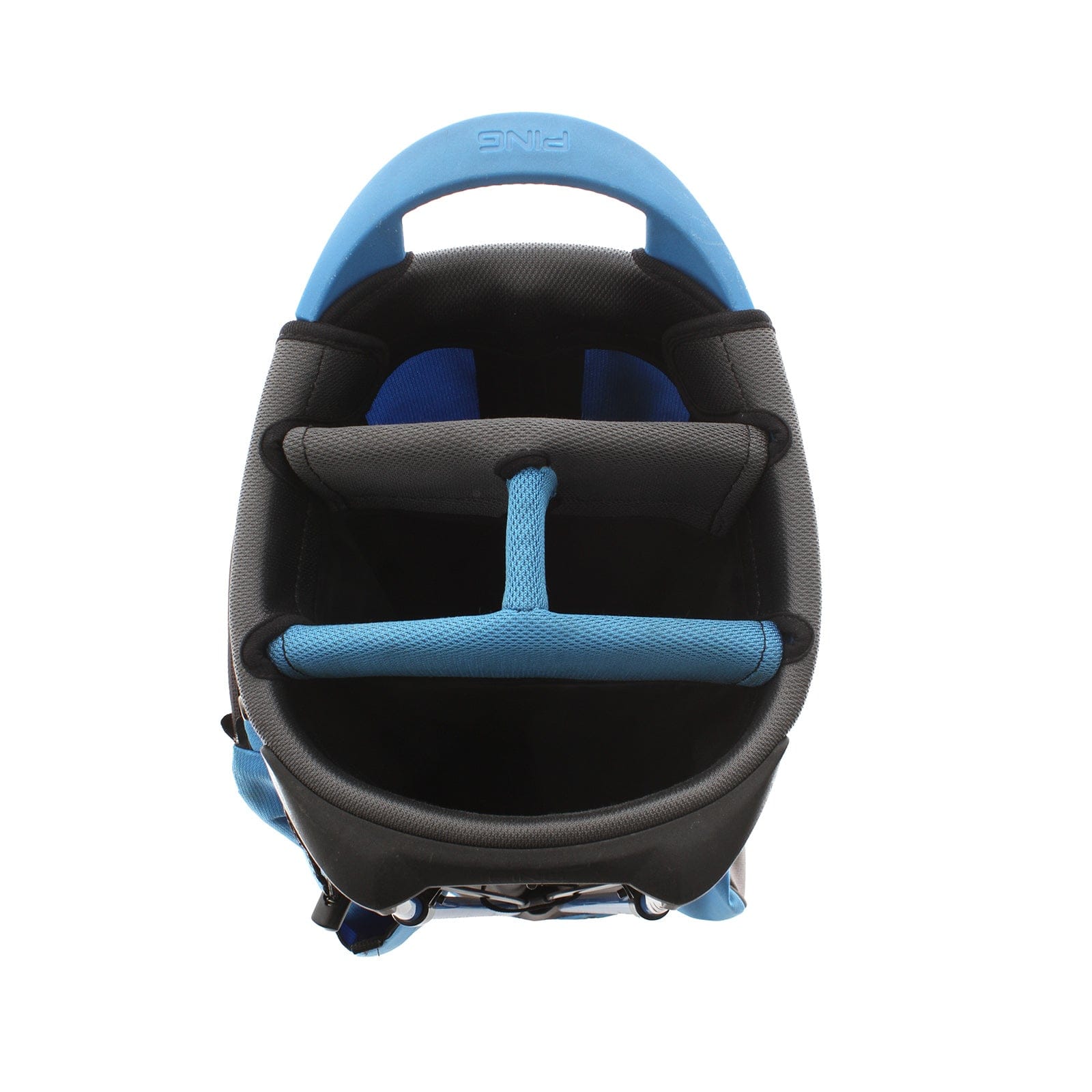 Ping 4 Series Stand Bag - Black/Blue/Grey - Image 2