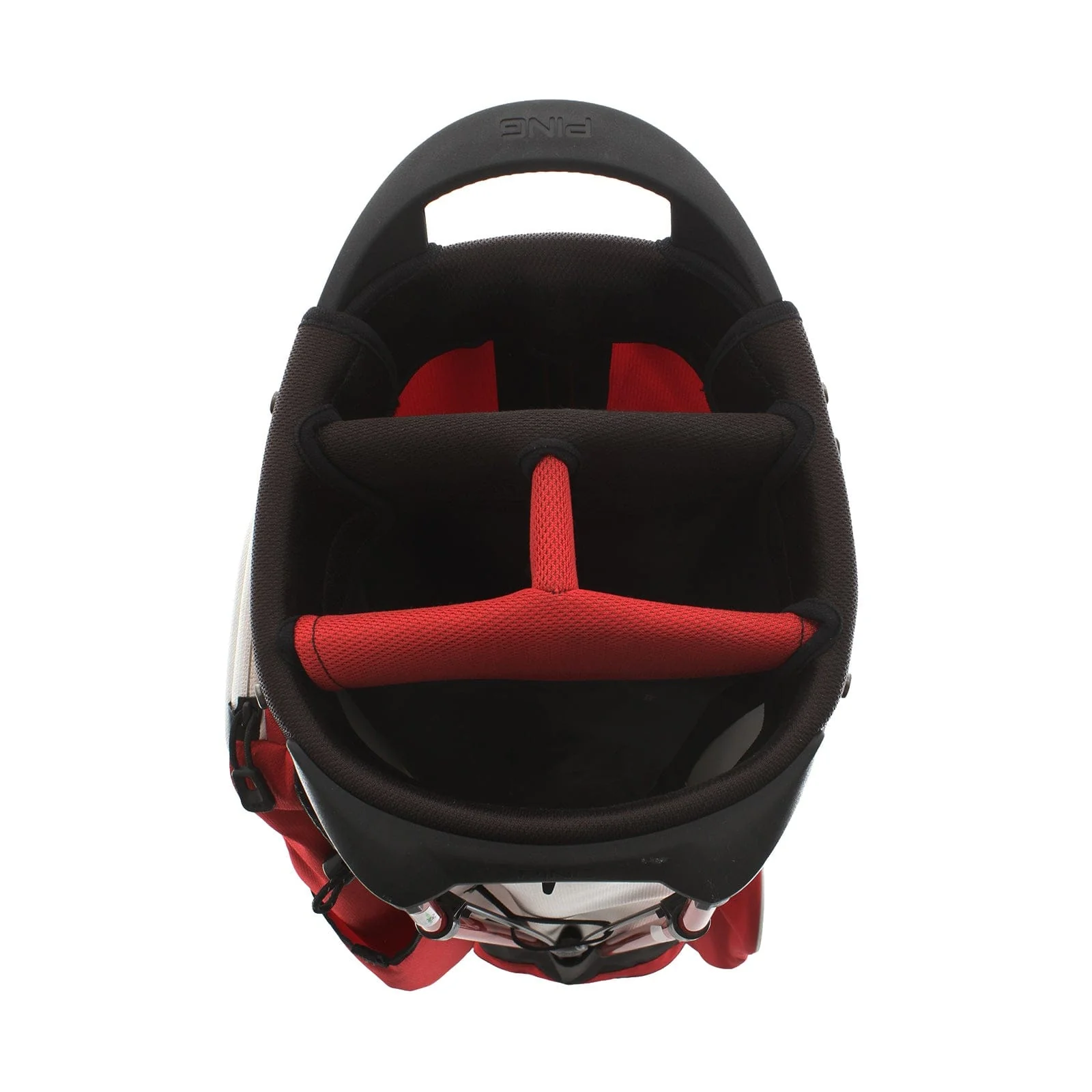 Ping 4 Series Stand Bag - White/Red/Black - Image 3