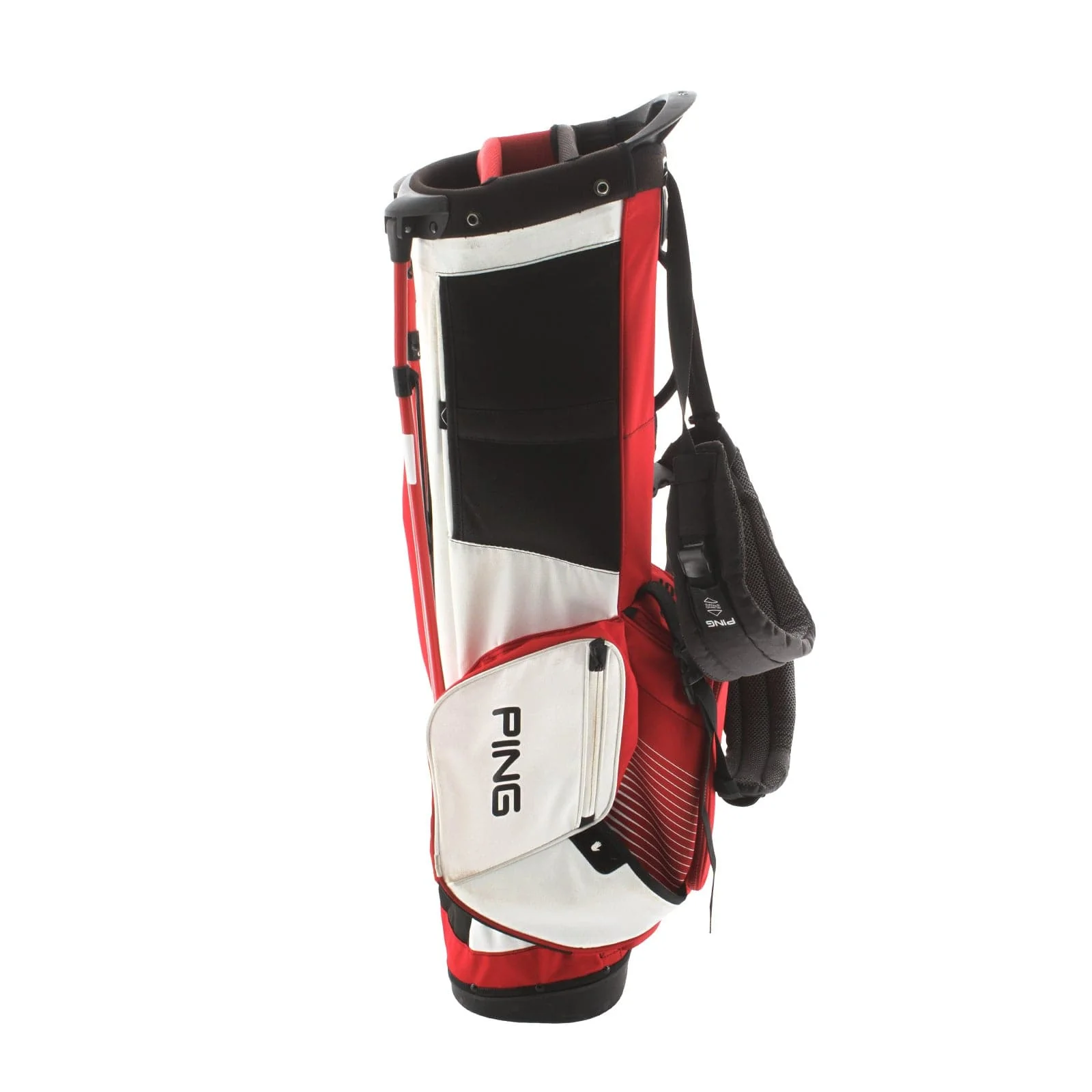 Ping 4 Series Stand Bag - White/Red/Black - Image 4