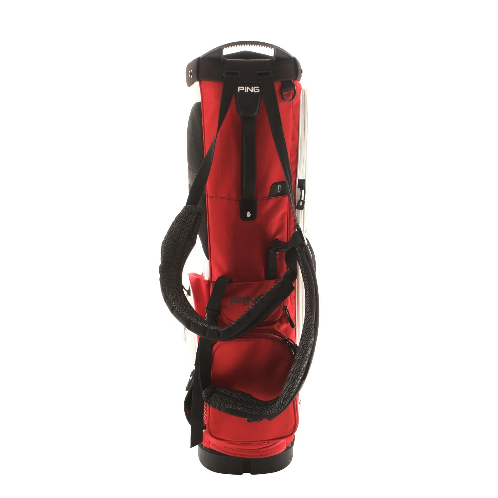 Ping 4 Series Stand Bag - White/Red/Black - Image 5