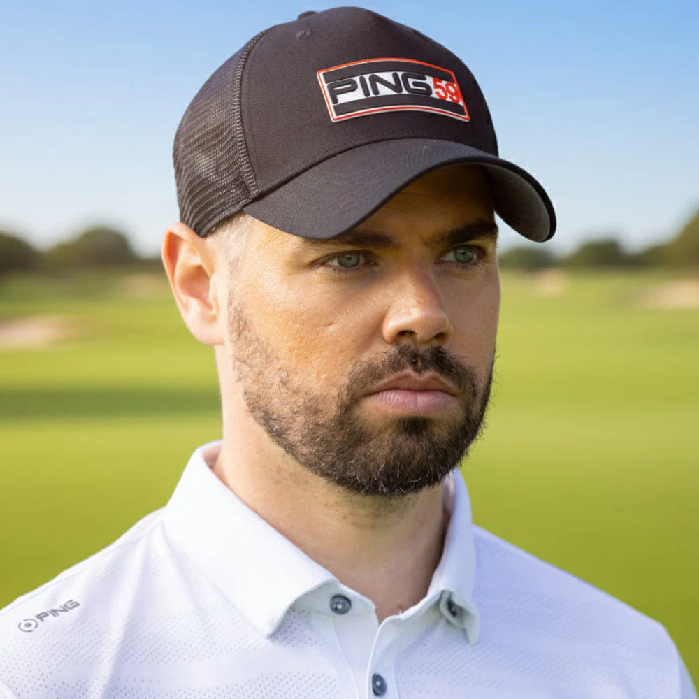 Ping 59 Trucker Cap - Black - Image 4