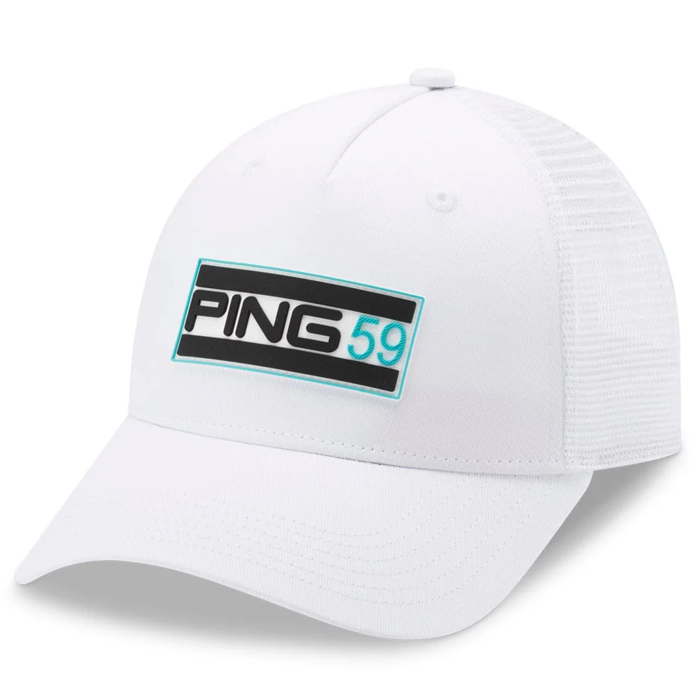 Ping 59 Trucker Cap - White