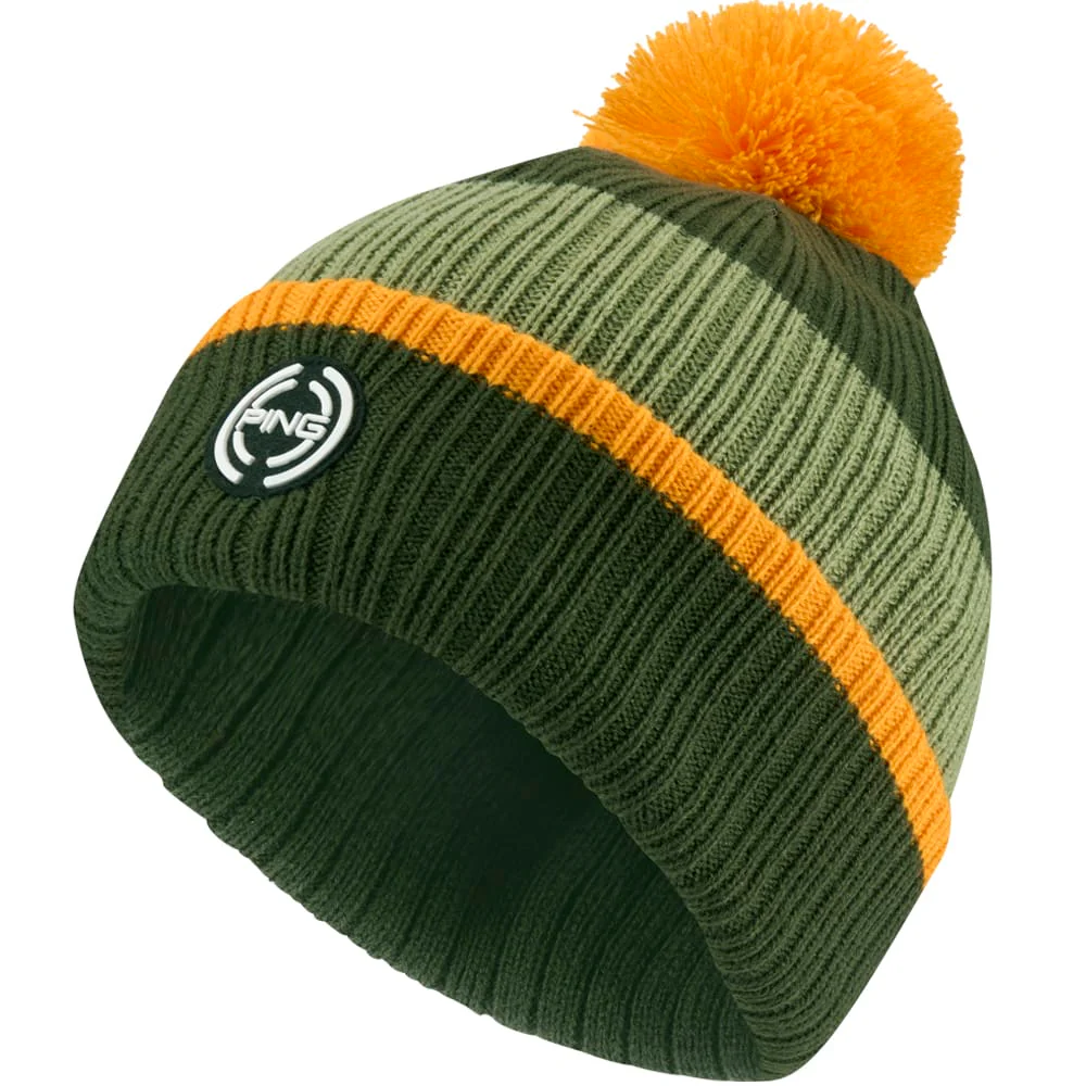 Ping Bassett Beanie - Dark Olive Multi
