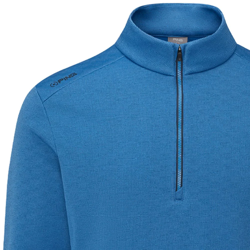 Ping Bexton 1/2 Zip Pullover - Tidal Blue Multi - Image 3