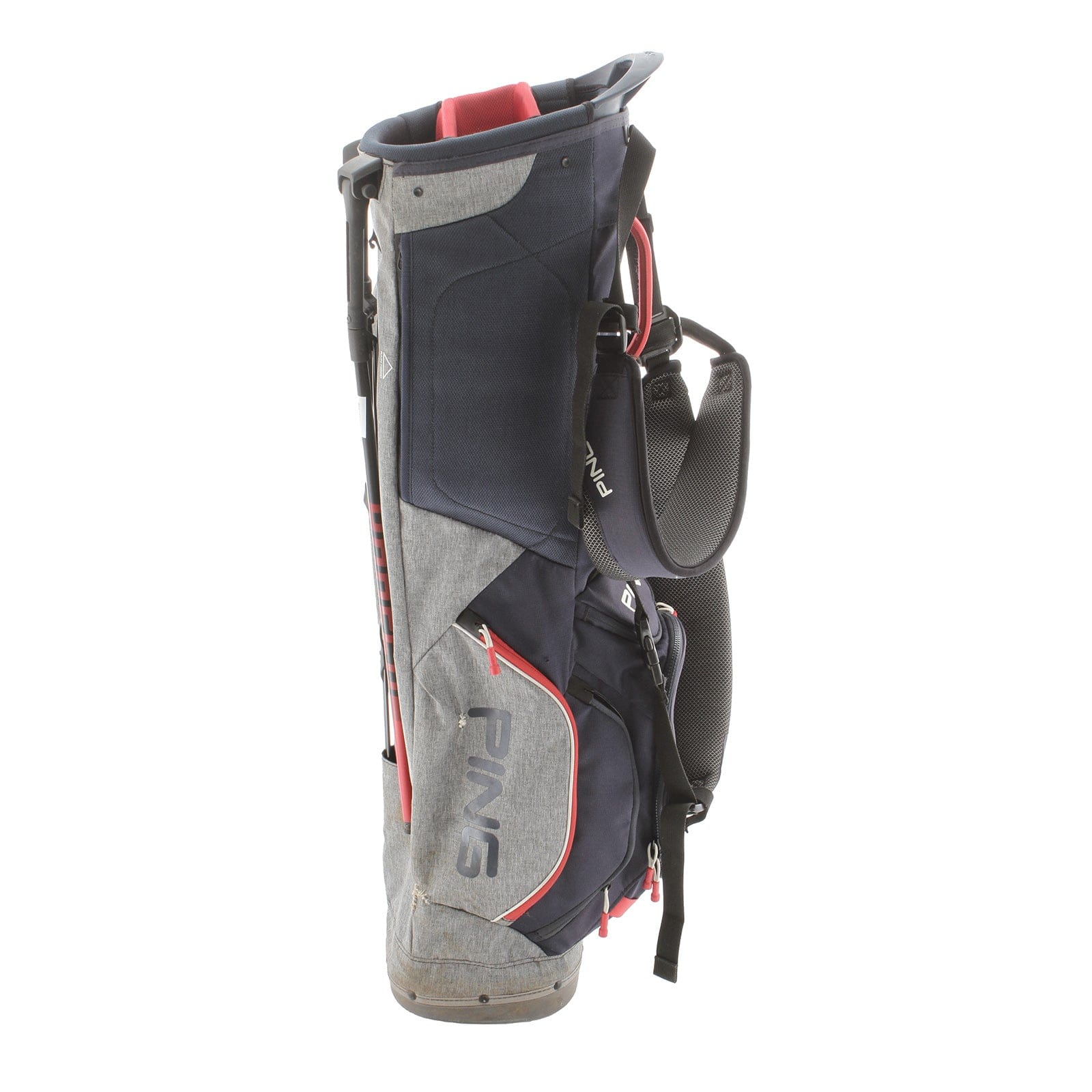 Ping Cart Bag - Blue/Grey/Red - Image 3