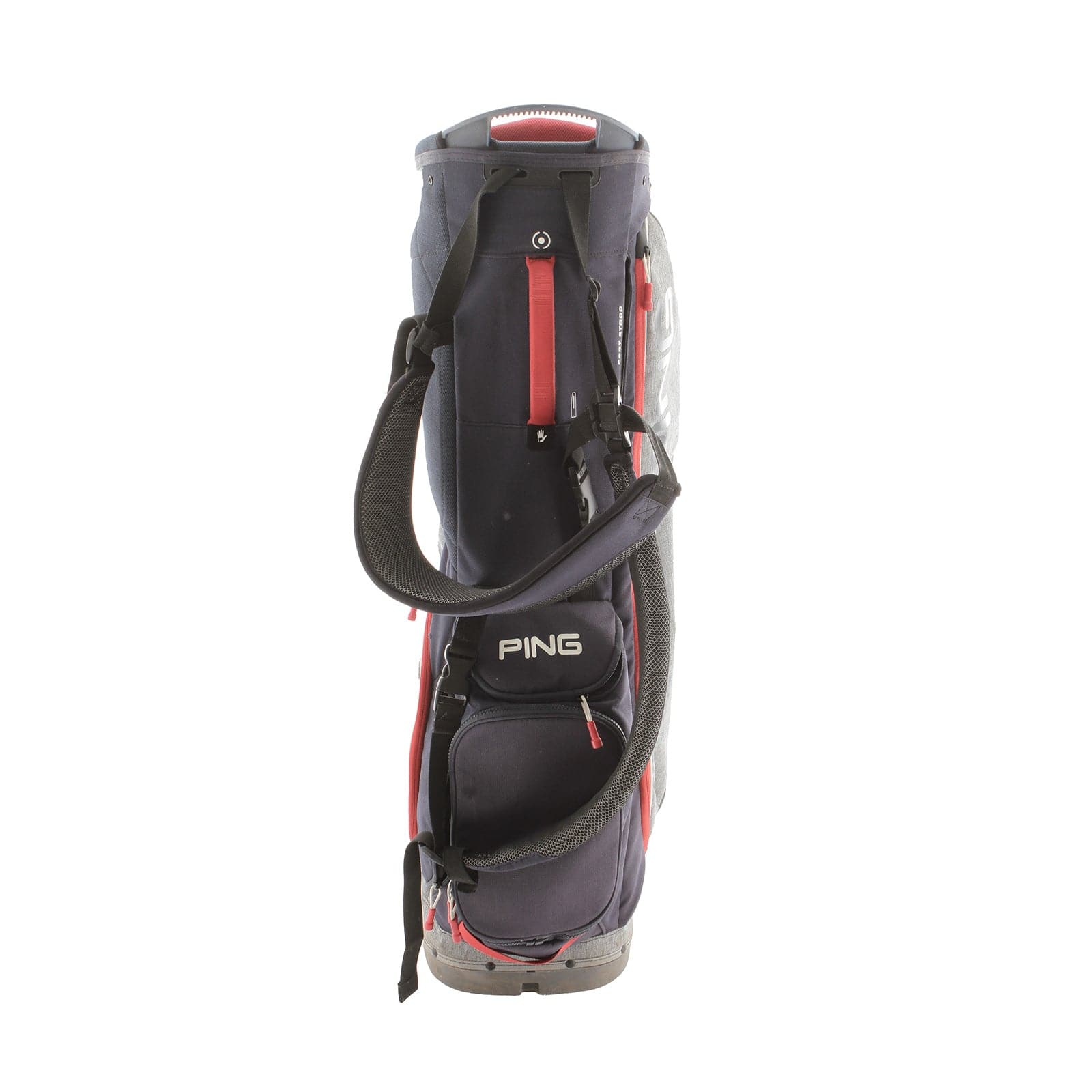 Ping Cart Bag - Blue/Grey/Red - Image 4