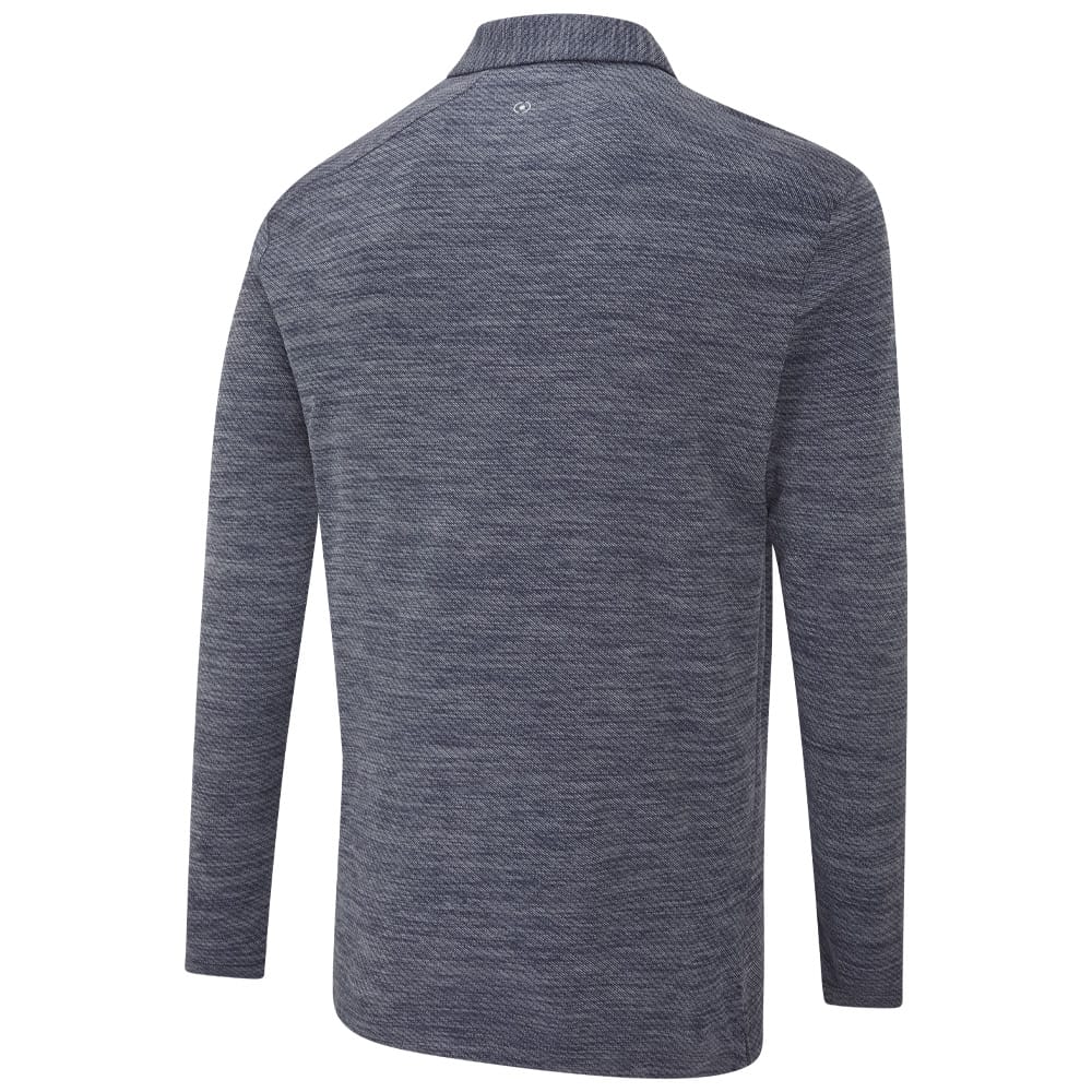 Ping Creek Polo Shirt - Navy Melange - Image 2