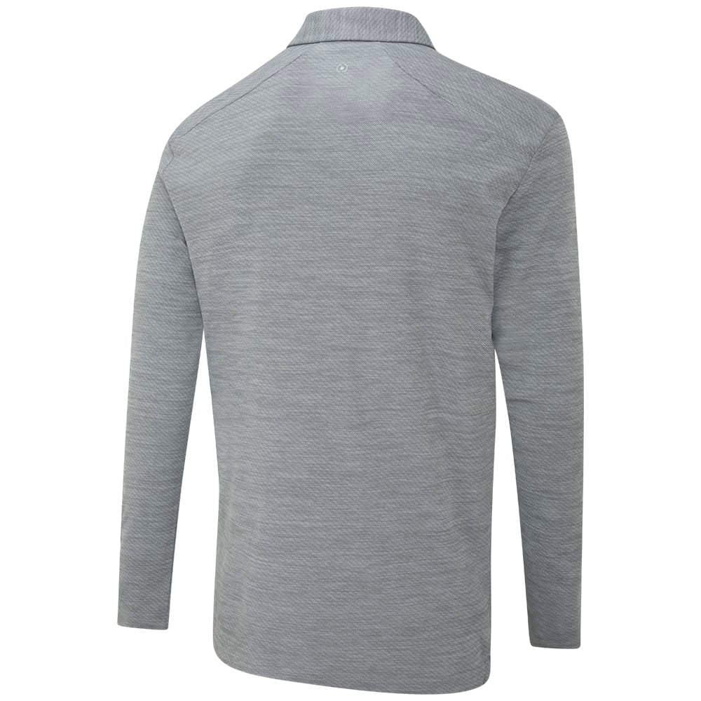 Ping Creek Polo Shirt - Rock Melange - Image 3