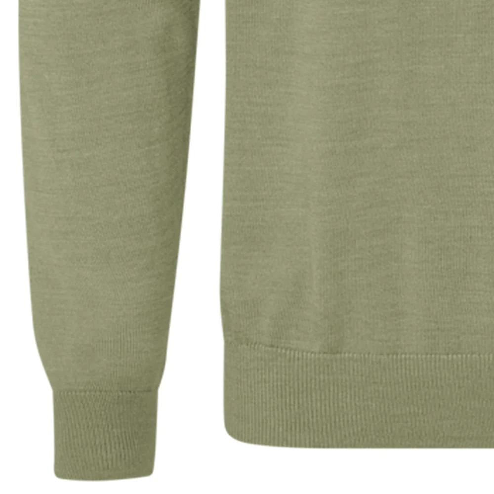 Ping Dorset 1/4 Zip Pullover - Lichen Marl - Image 3