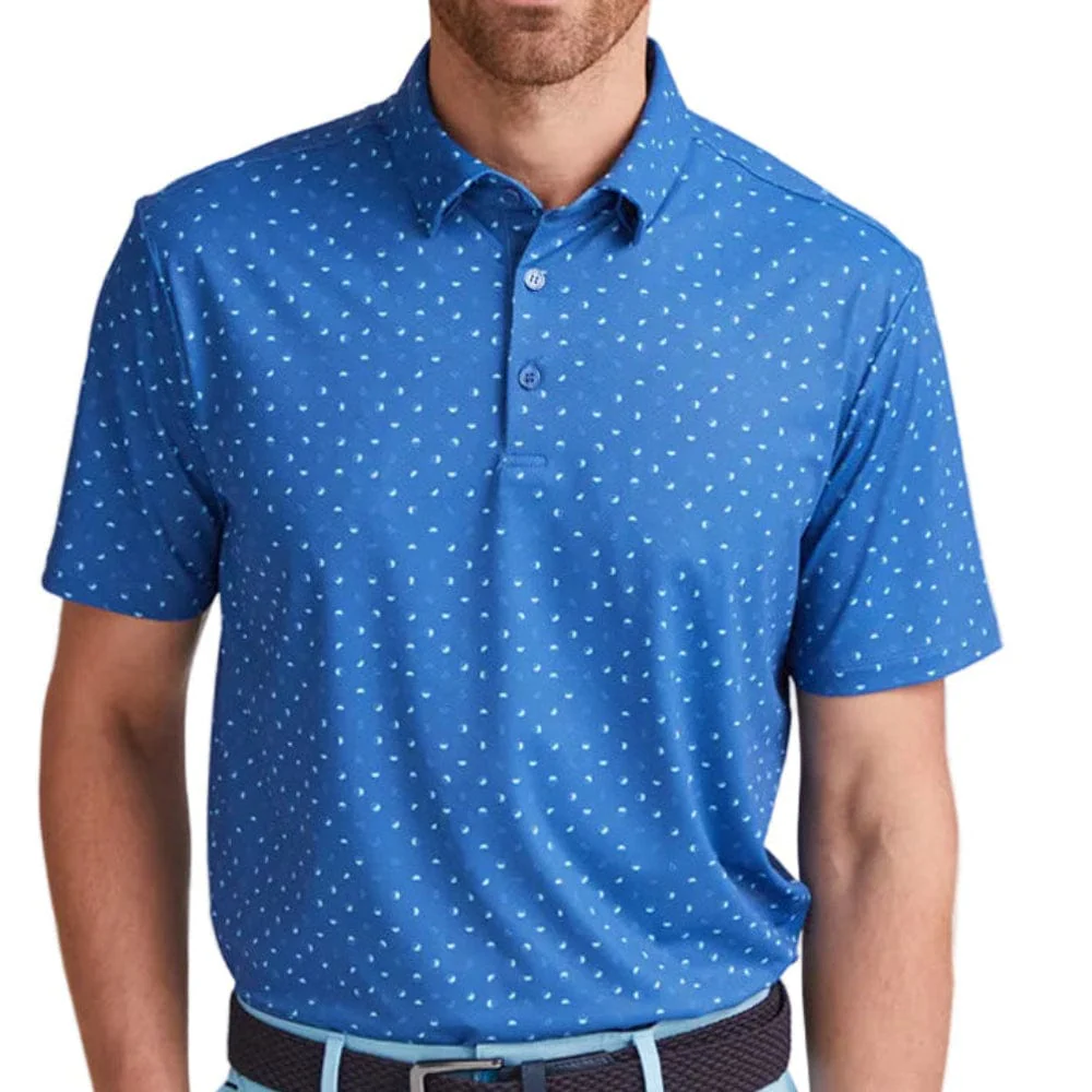 Ping Ephron Polo Shirt - Bright Cobalt Multi - Image 4