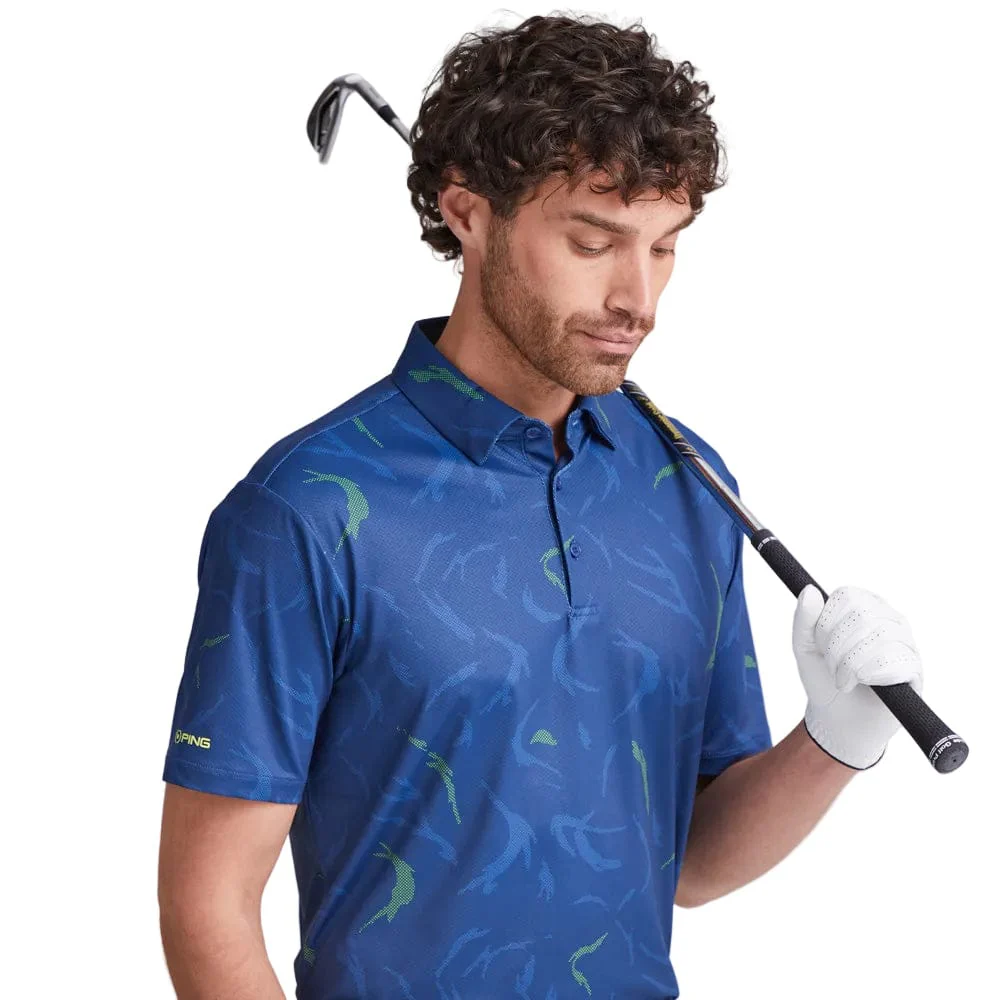Ping Ephron Polo Shirt - Inky Multi - Image 5
