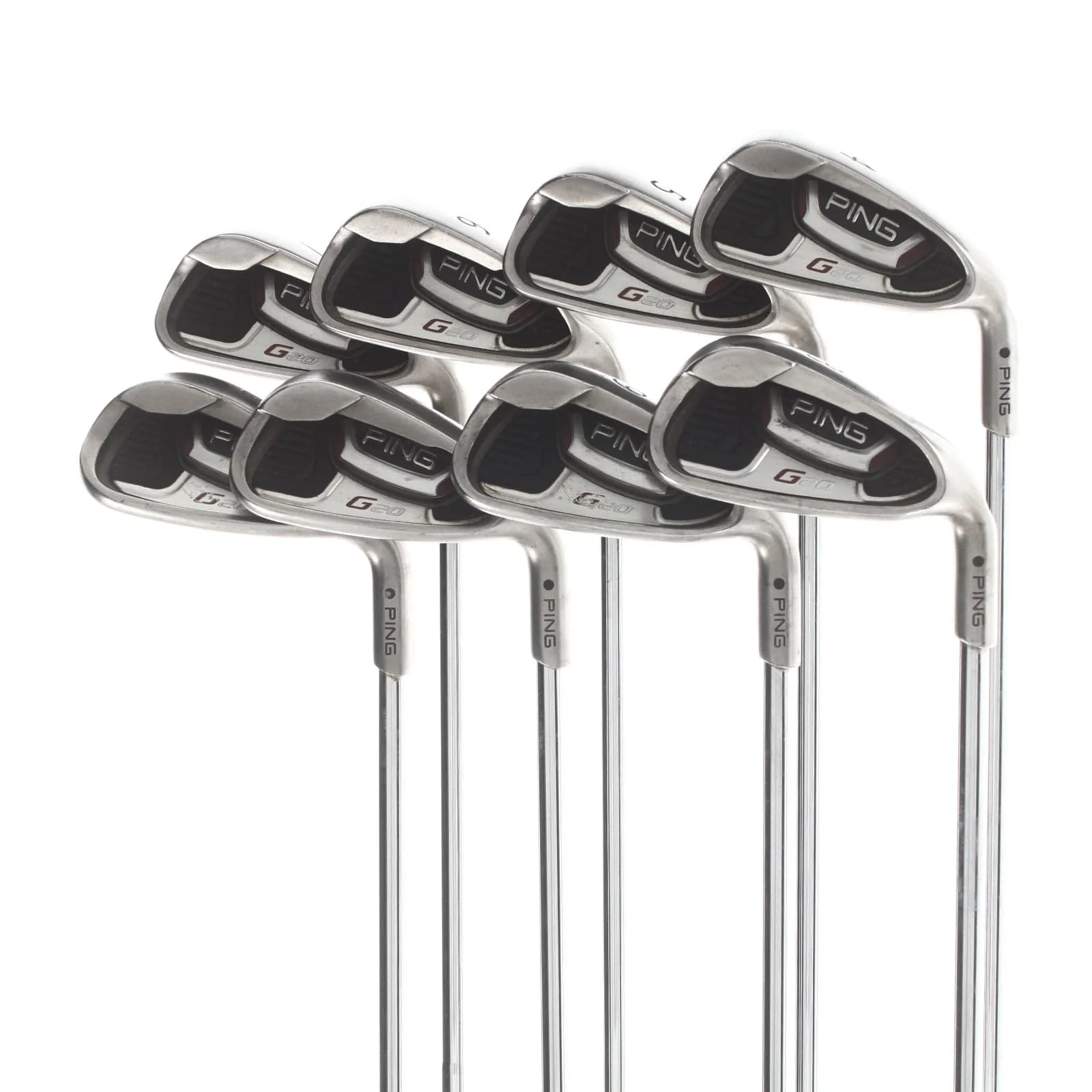 Ping G-20 Steel Mens Right Hand Irons 4-PW Regular - CFS