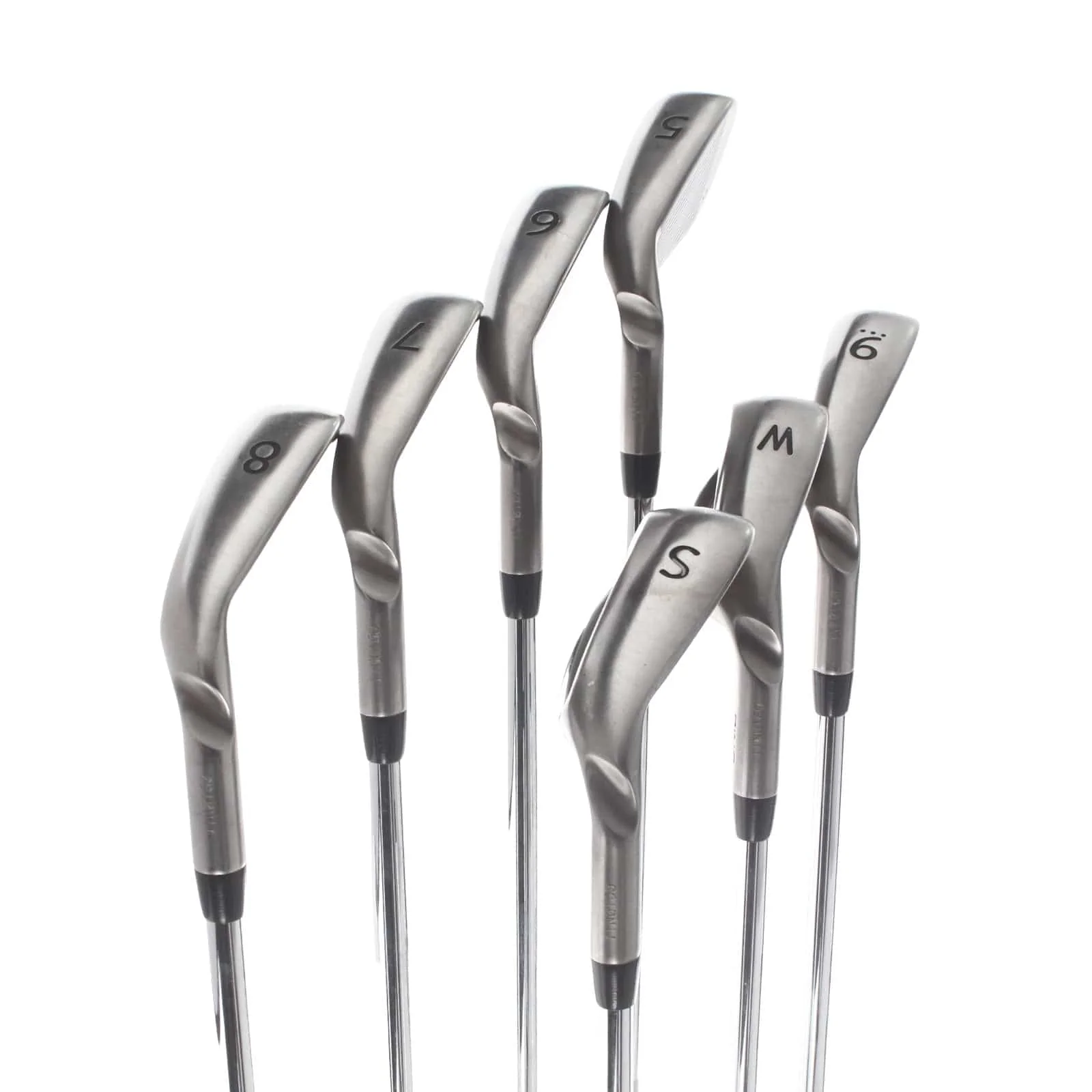 Ping G Series Steel Mens Right Hand Irons 5-SW Yellow Dot 1.5* Upright Regular - AWT 2.0 - Image 3