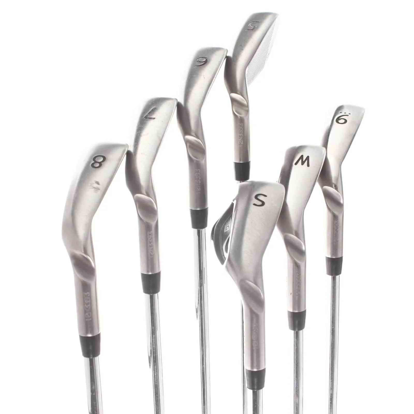 Ping G Series Steel Mens Right Hand Irons 5-SW Yellow Dot 1.5* Upright Regular - Ping AWT 2.0 - Image 3