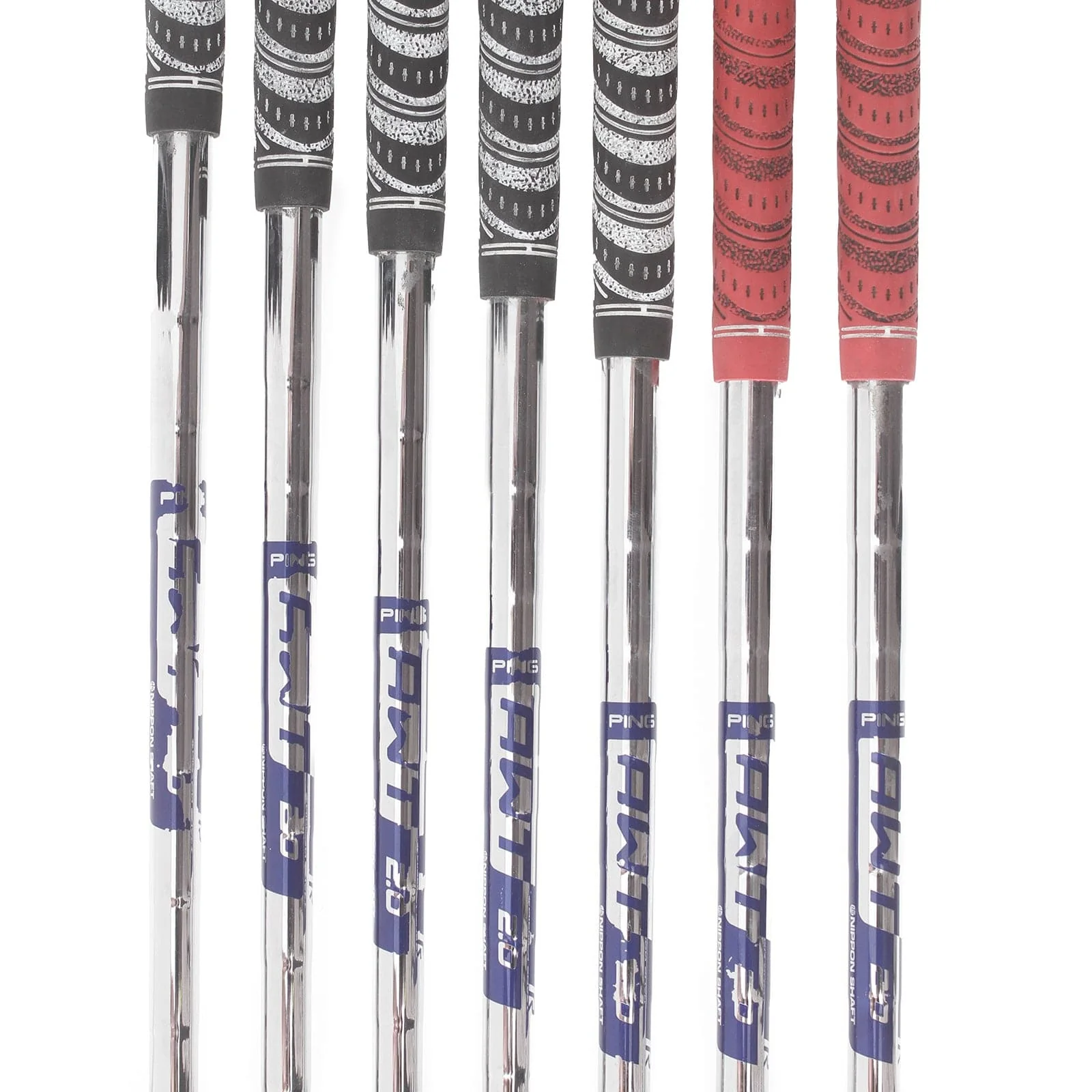Ping G Series Steel Mens Right Hand Irons 6-SW+UW Orange Dot 2* Flat Regular - Ping AWT 2.0 - Image 6