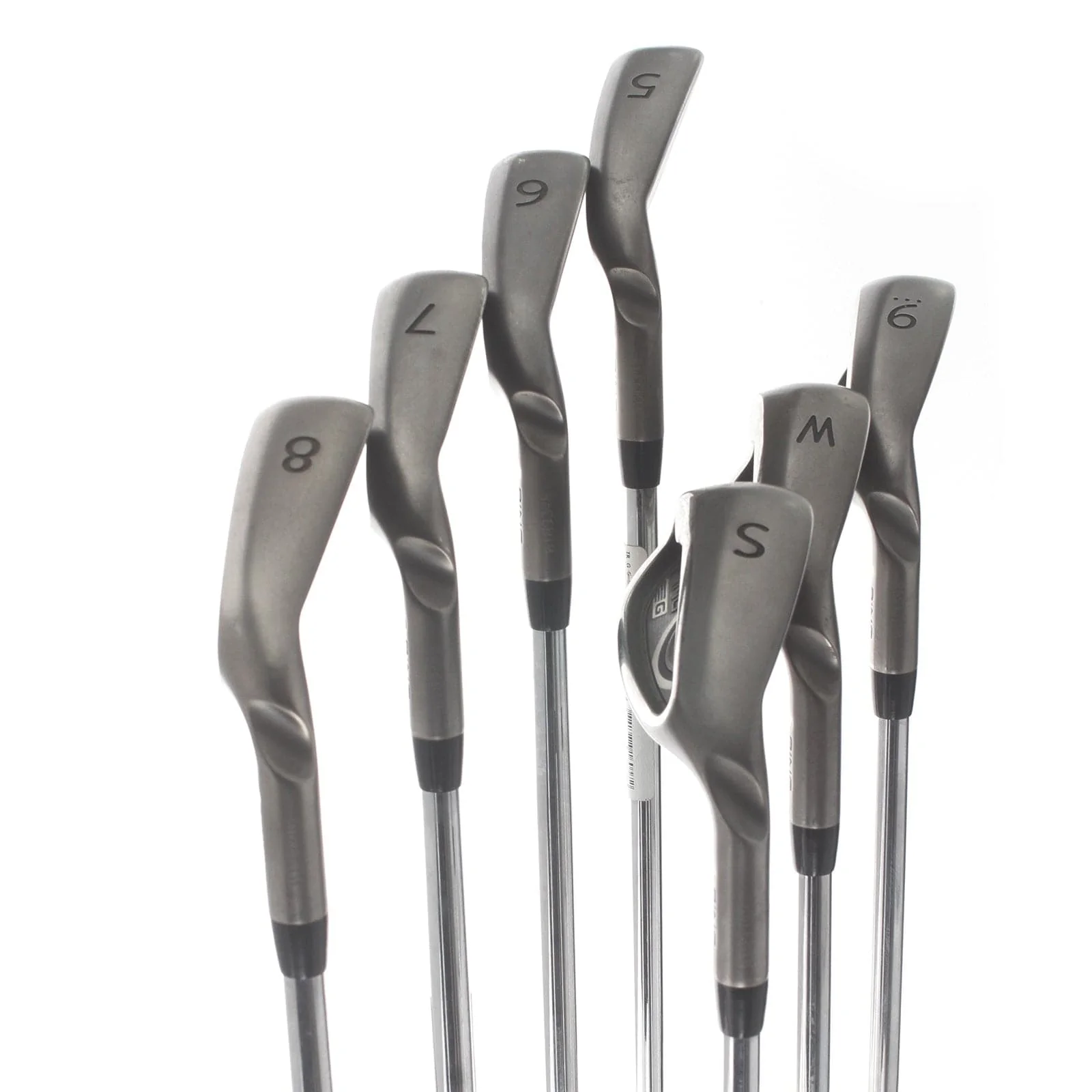 Ping G Steel Mens Right Hand Irons 5-SW Yellow Dot 1.5* Upright Regular - Ping AWT 2.0 - Image 3