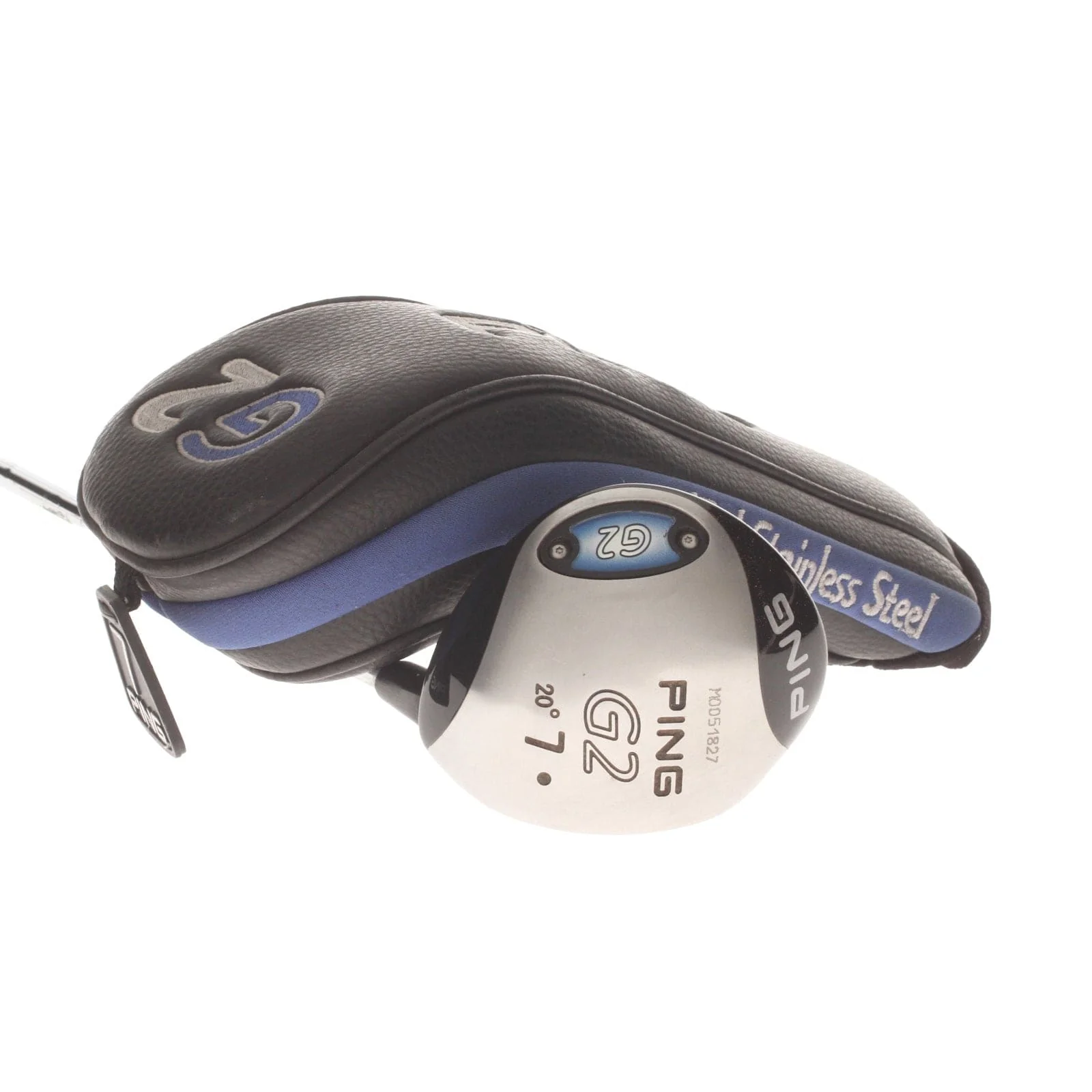 Ping G2 Steel Mens Right Hand Fairway 7 Wood 20* Stiff - Cushin JZ